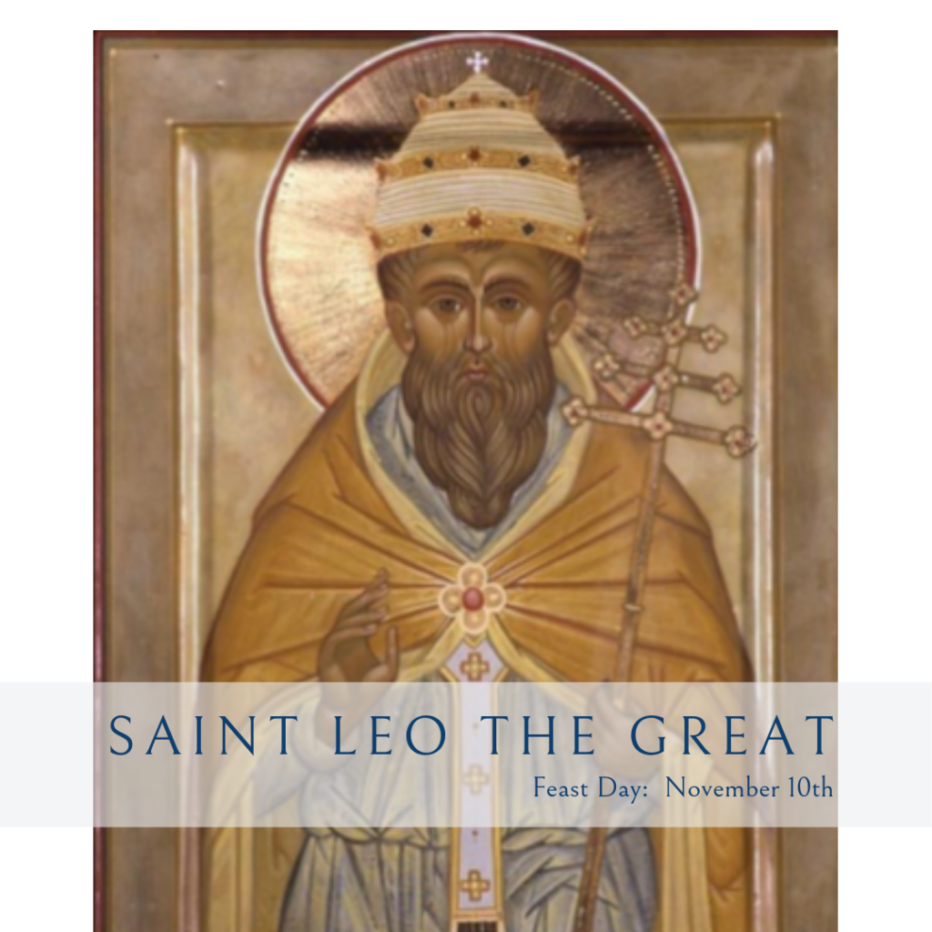 St. Leo’s FEAST DAY November 10th! St. James St. Leo Catholic Community